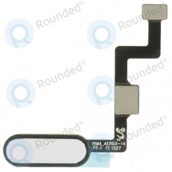HTC One A9 Buton Acasă flex + Senzor de amprentă alb foto