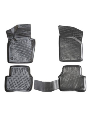 Set covorase auto din cauciuc tip tavita Volkswagen Tiguan I 2007-2017 foto