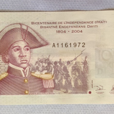 Haiti - 10 Gourdes ND (2004-2016) bancnotă comemorativă sA972