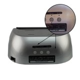 Cumpara ieftin Lampa Unghii LED UV 48W, Timer, Senzor Miscare, Argintiu/Negru, RESIGILAT