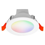 Spot LED RGB inteligent Osram Smart+ Matter, 4.5 W, 300 lm, lumina calda / neutra / rece / multicolora, alb, modern