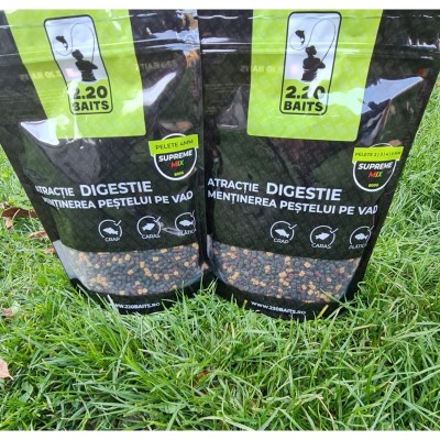 Micropelete 220baits 2.3.4.6 MM Mix 800 GR foto