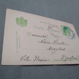 CARTE POSTALA POSTA MILITARA 1907 CIRCULATA IN TARA