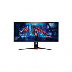 Monitor LED Gaming Curbat ASUS ROG Strix XG349C 34 inch UWQHD IPS 1ms 180Hz Black foto