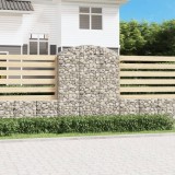 Cumpara ieftin Coș gabion arcuit, 150x50x180/200 cm, fier galvanizat