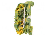 Conector de &Icirc;mbinare Șine 0,2-2,5mm2, 2 Borne, 5,2mm Lățime, TE Connectivity