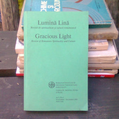 LUMINA LINA REVISTA DE SPIRITUALITATE NR.4/2000