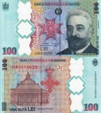 Bancnota 100 Lei Romania 2019 Polimer UNC + Pliant + Plic BNR, I.C. Bratianu, Numismatica