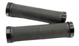 Mansoane, STRIKE Inele blocare din Aluminiu, TPR Forma egonomica, BiColor (Negru, Gri), bicicleta, A, Oem