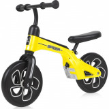 Bicicleta fara pedale Spider Yellow, Lorelli