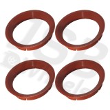 Set inele de centrare ghidaj jante noi 64-56.6 mm Chevrolet, Opel