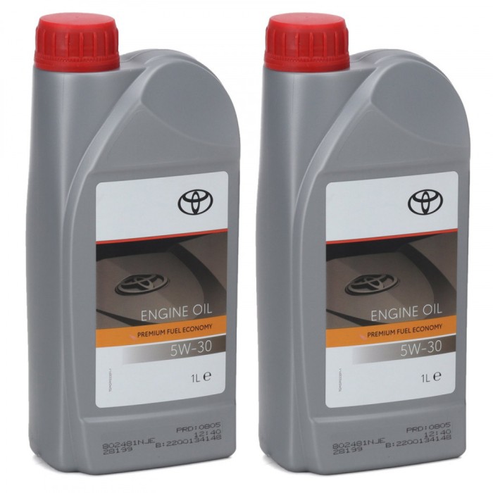 Pachet 2 litri Ulei Toyota Premium Fuel Economy C2 5W30