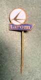 Insigna tip pin Tarom varianta albastru deschis