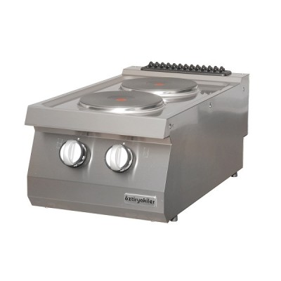 Masina de gatit electrica cu 2 plite rotunde-40x70mm foto