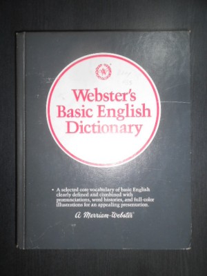 Webster&amp;#039;s Basic English Dictionary (1990, editie cartonata) foto