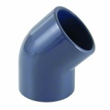 Cot PVC-U 45&deg; Mufă 20 mm PN16 - Conexiuni Durabile pentru Conducte