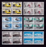 RO 1995 LP 1379 &quot;Mijloace de transport I&quot; , serie in bloc de 4 , MNH