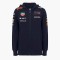 Red Bull Racing hanorac cu glugă pentru copii official Teamline Replica zip navy F1 Team 2025 - JL/12