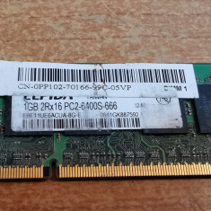 Ram Laptop Elpida 1GB ddr2 PC2-6400S EBE11UE6ACUA-8G-E