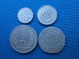 LOT GROSI SI ZLOT 1949 / 4 BUCATI- POLONIA