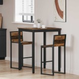 vidaXL Masă Bar &icirc;n Picioare Lemn compozit 892684