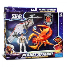 Set figurine si vehicul, Strafoid Bug, Star Troopers, Lanard Toys