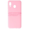 Husa Samsung Galaxy A20, TPU Matte, Rosu, Protectie Telefon