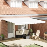 Marchiza retractabila automatica Gossi alb 450x300 cm, material de inlocuire pentru marchiza Gossi 4.5x3 m alb