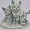 Pisici - Bibelou portelan german vintage - CARL SCHEIDIG