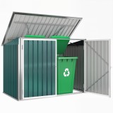Outsunny căsuță pentru tomberoane, container pentru gunoi, căsuță pentru depozitare | Aosom Romania