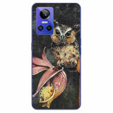 Husa Realme GT NEO 3 5G Silicon Gel Tpu Model Owl Painted