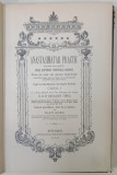ANASTASIMATAR PRACTIC RARO - GRABNIC, CARE CUPRINDE CANTARILE INVIERII , TIPARIT IN ZILELE M.S REGELUI CAROL I , PRELUCRAT DUPA MACARIE , ANTON PANN