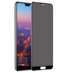 Folie de sticla privancy 5D pentru Huawei Mate 20 Lite, Privacy Glass GloMax, folie securizata duritate 9H anti amprente