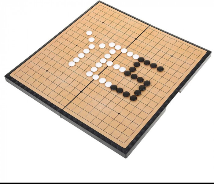 Set joc Z one Go Cutie de depozitare Tablă de șah de dimensiuni medii cu magneti