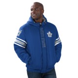 Toronto Maple Leafs geacă de bărbați cu glugă Tight End Winter Jacket - L