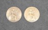 One Penny 1913 + 1919, Europa