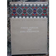 CORNEL IRIMIE - PORTUL POPULAR DIN ZONA PERSANILOR - 1958