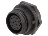 Conector circular soclu mamă 12 pini IP68 50V