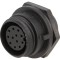 Conector circular mamă 12 pini IP68