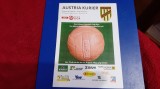 Program SC Austria Lustenau - First Vienna FC
