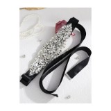 Cumpara ieftin Cordon Rochie, Model cu Strasuri , 270x5cm - 06567