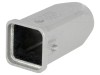 Conector HDC HARTING Han A 3A, carcasa aliaj zinc, montare pe cablu, PG11, gri