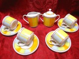 SET PORTELAN TIRSCHENREUTH BAVARIA CESTI CAFEA FARFURII LETIERA ZAHARNITA