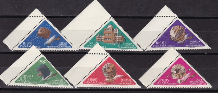 Panama 1964 cosmos MI 778-783 MNH w60 Panama 1964 cosmos MI 778-783 MNH w60