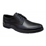Pantofi barbati casual din piele naturala de culoare neagra GKR Top, GKR Ciucaleti