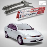 Cumpara ieftin Ștergătoare Ford Focus Gen I DFW Sedan 1999-2004 | Set Față Flat &ndash; TeamCar&reg;