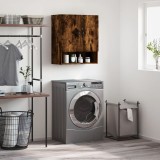 VidaXL Dulap de perete, stejar fumuriu, 60x31x70 cm, lemn compozit