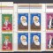 ROMANIA 1982 LP 1049 ANIVERSARI - COMEMORARI SERIA IN BLOCURI DE 4 TIMBRE MNH