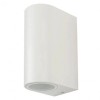 CORP ILUMINAT SOCLU GU10 X2 IP44 - ALB, V-TAC