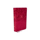 Nkjv, Reference Bible, Personal Size Large Print, Leathersoft, Pink, Thumb Indexed, Red Letter Edition, Comfort Print: Holy Bible, New King James Vers